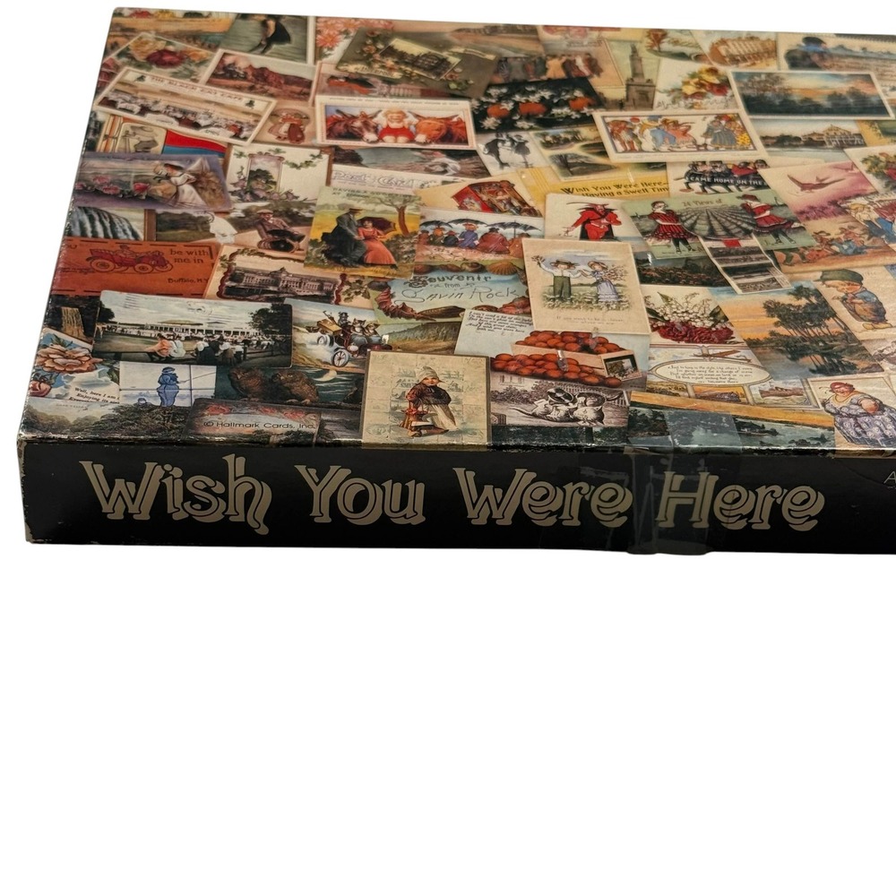 Springbok Wish You Were Here Postcard Collage Vtg Puzzle 500+ PZL4168 UNCOUNTED - Picture 4 of 9